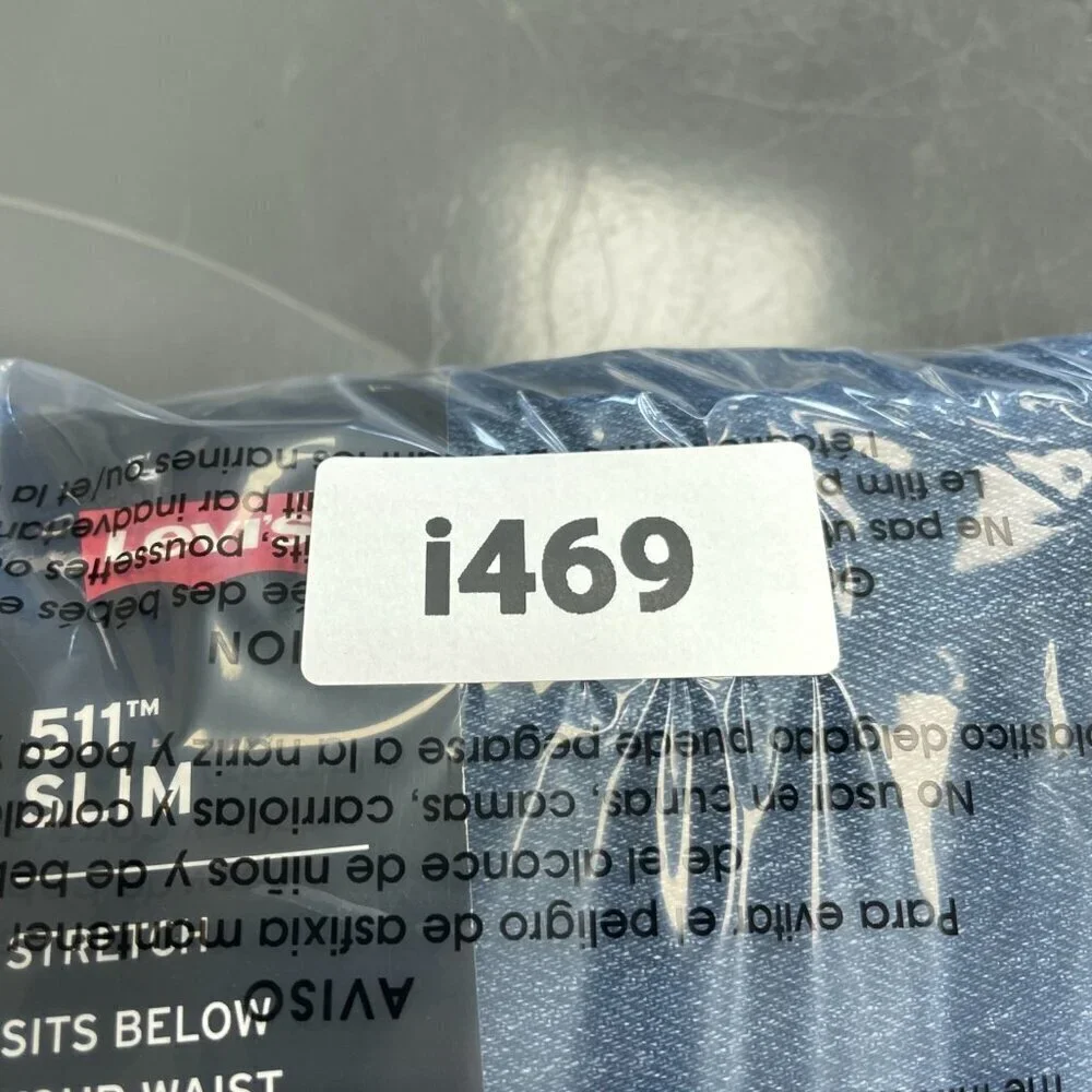 NEW Levis 511 Slim Straight Fit Jeans Men's Size 40x32 Stretch Denim
